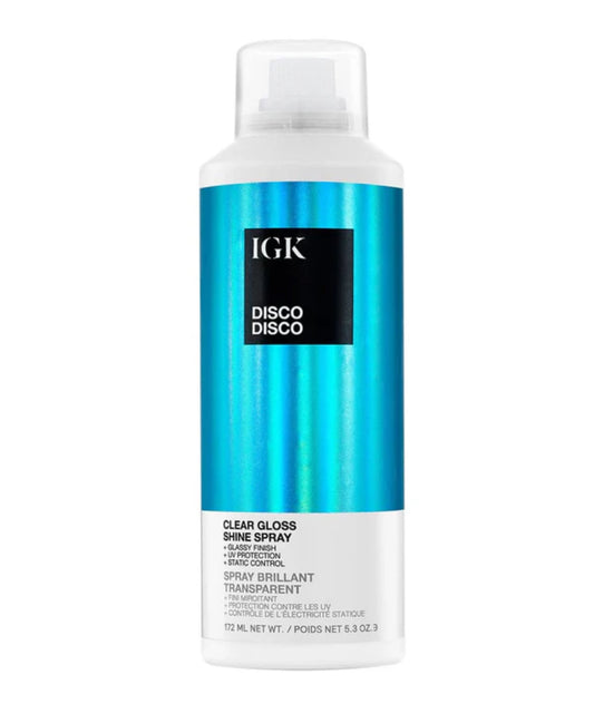 IGK DISCO DISCO Clear Gloss Shine Spray