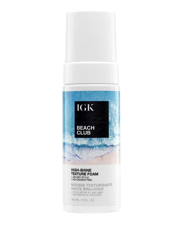 IGK Beach Club High-Shine Texture Foam