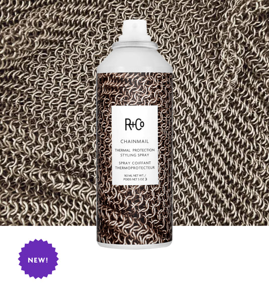 R+Co CHAINMAIL thermal protection styling spray