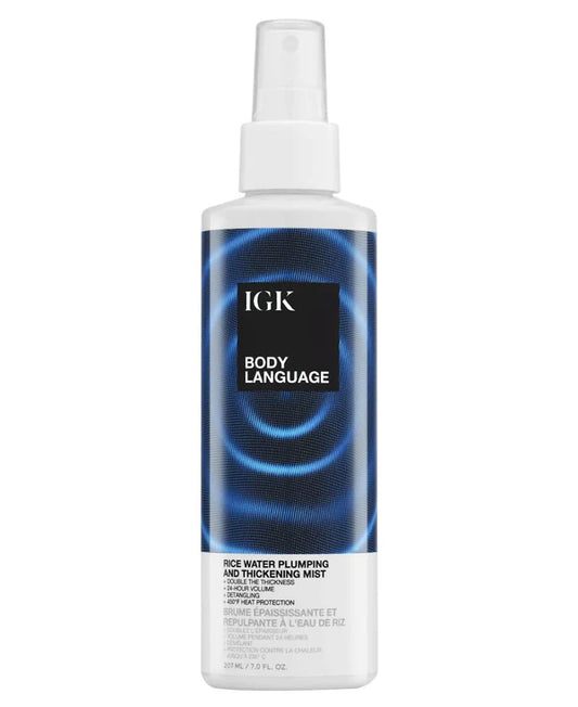 IGK Body Language - rice water plumping and thickening mist