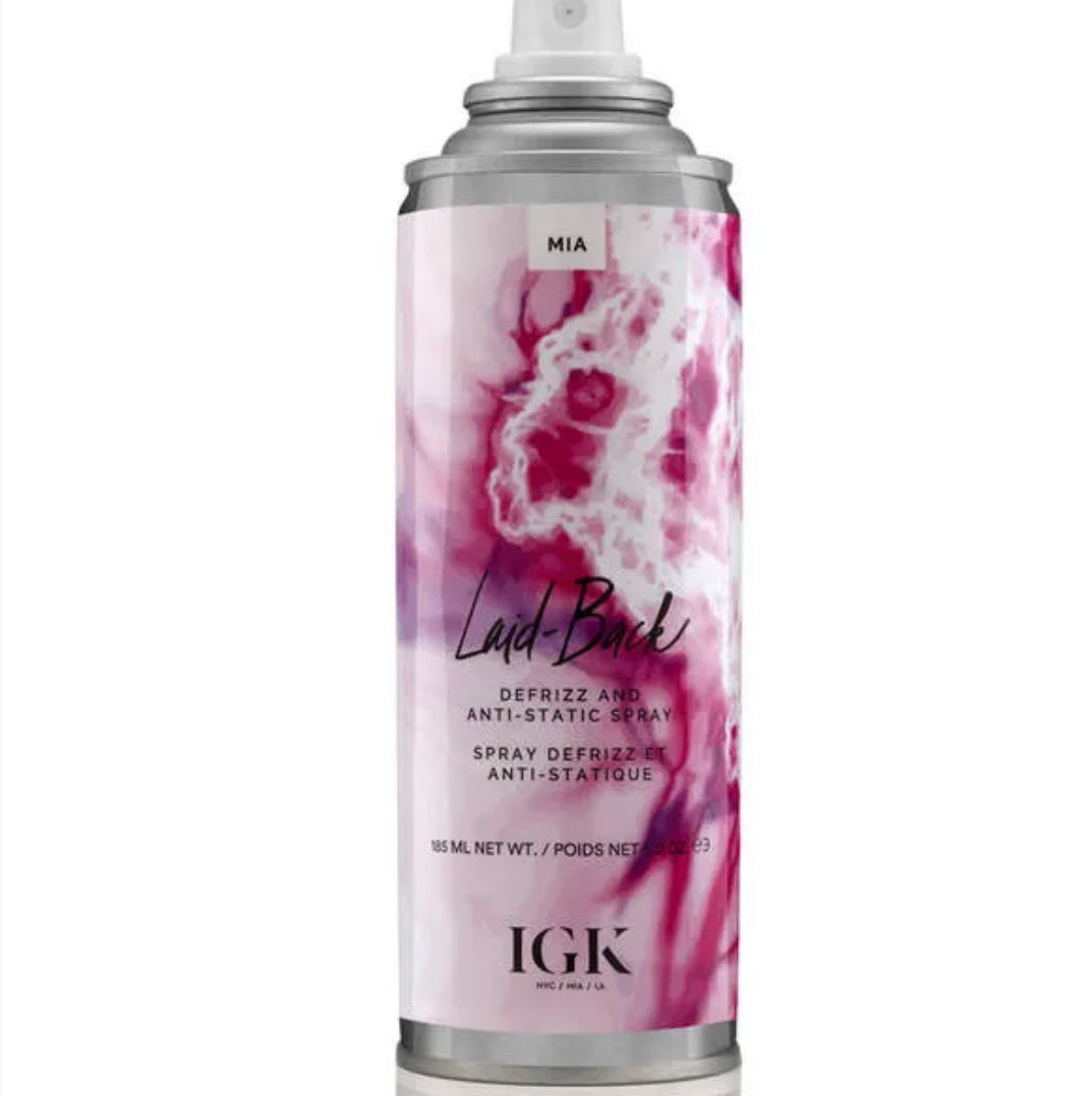 IGK Laid-Back de-frizz and anti-static spray