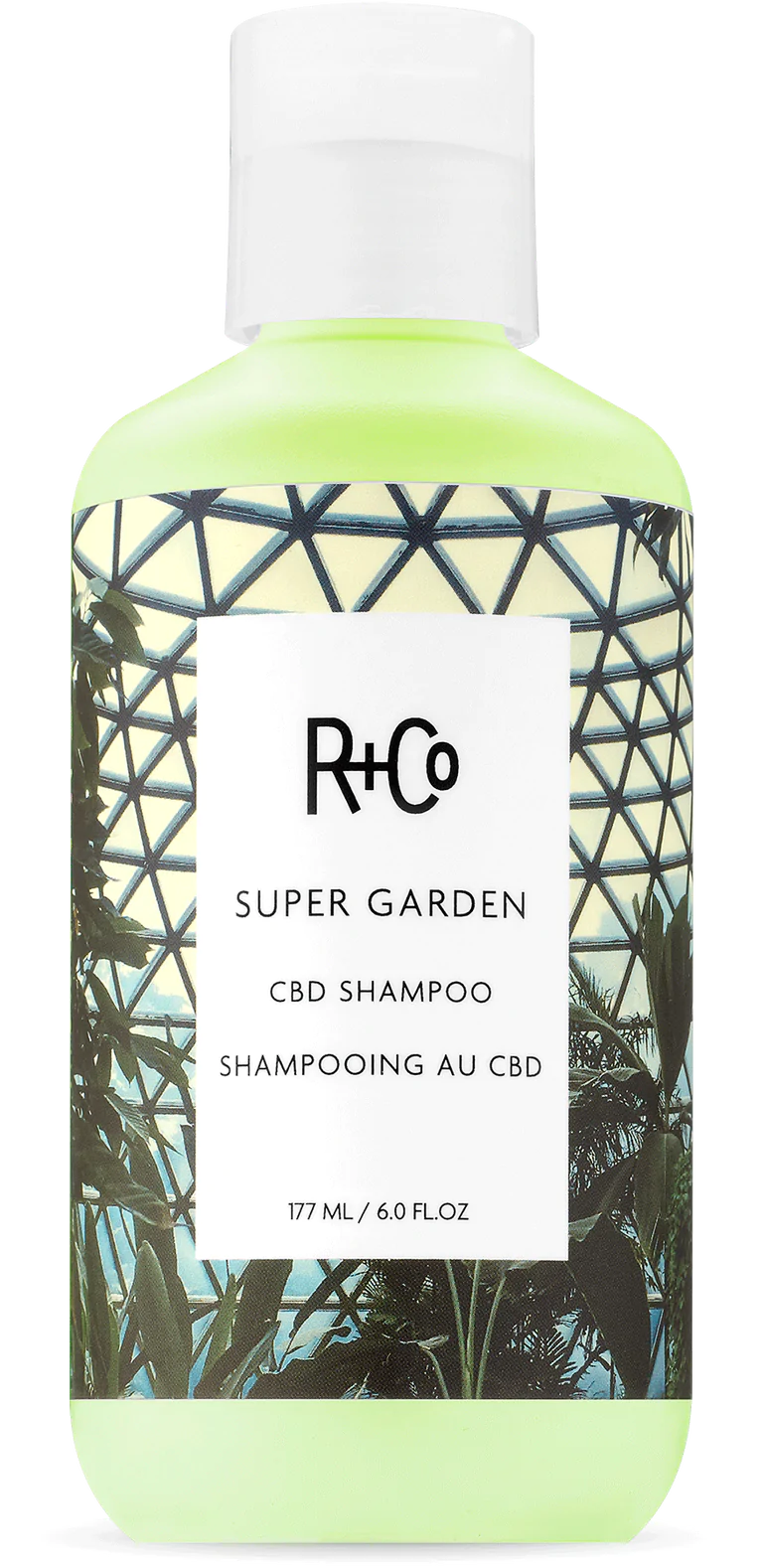 R+co Super Garden CBD Shampoo