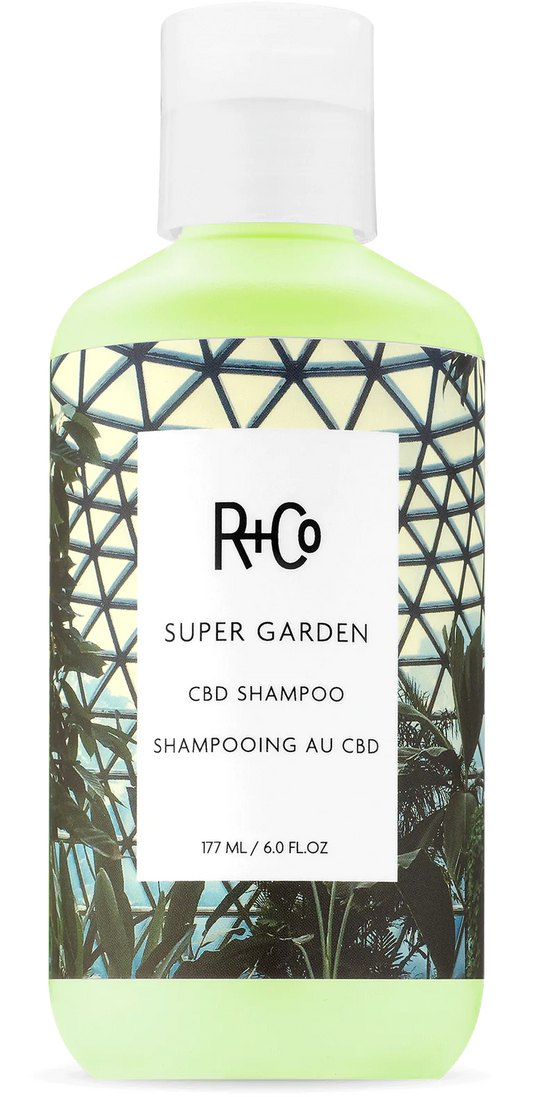 R+co Super Garden CBD Shampoo