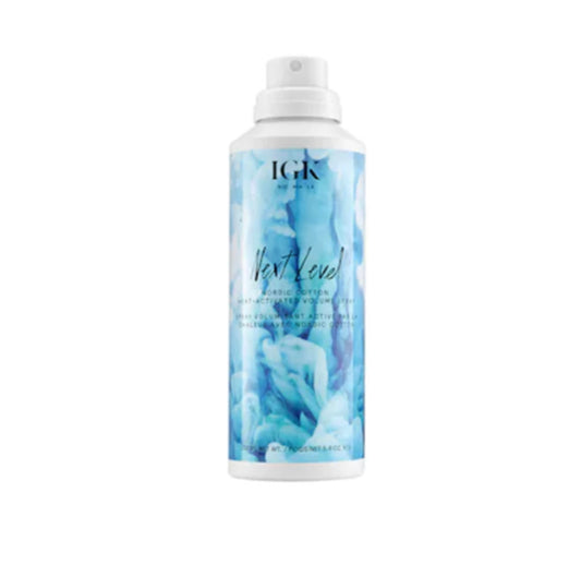 IGK Next Level nordic cotton heat activated volume spray