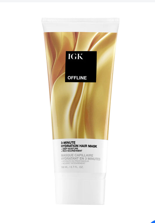 IGK Offline 3 minute hydration hair mask